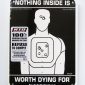 STS-2P Super-Tough Plastic Sign Panel - Nothing Inside Worth Dying For®-0