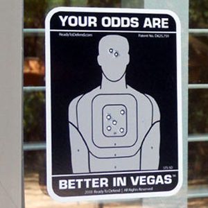 3-Pack "Your Odds Are Better In Vegas" Security Window Decals-0