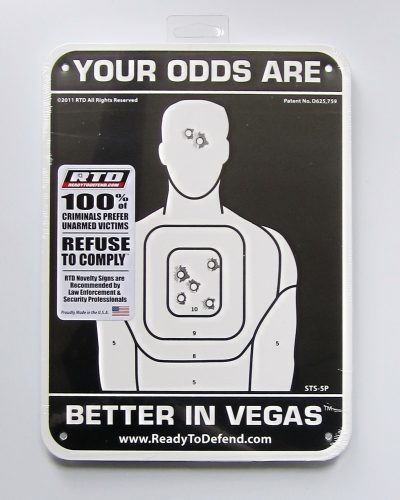 STS-5P - Super-Tough & Flexible HDPE Sign Panel - Your Odds Are Better in Vegas™-0