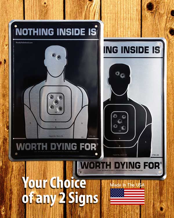 Gift Pack Metal Sign Bundle - Choose 2 Signs - Keep One and Give the Other!-0