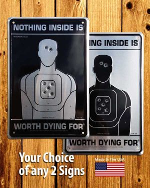 Gift Pack Metal Sign Bundle - Choose 2 Signs - Keep One and Give the Other!-0