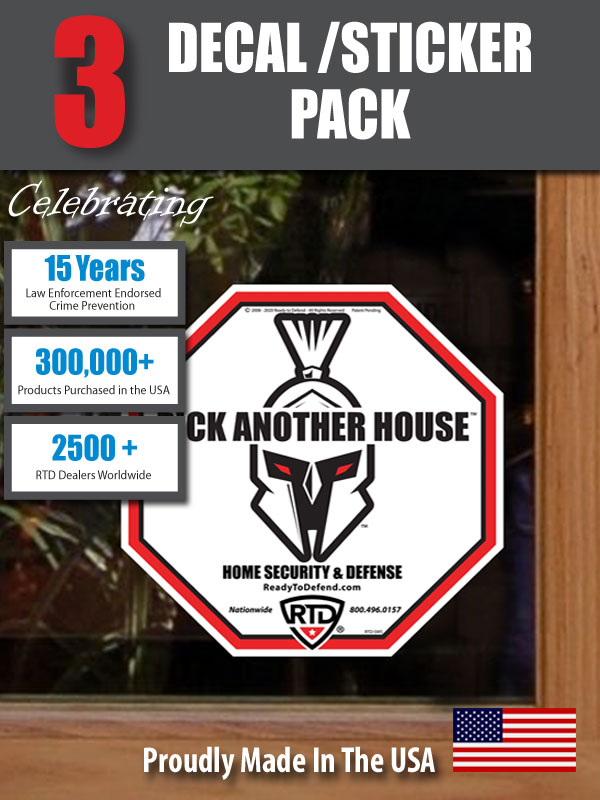 Spartan Warrior - 3-Pack Decals / Stickers!