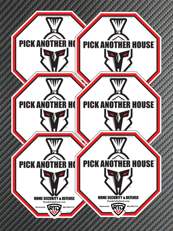 SIX (6) Spartan Warrior Decals / Stickers!